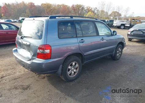 2004 Toyota Highlander from USA, damaged, VIN JTEEP21A540042914